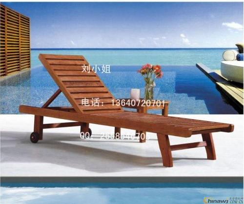 户外沙滩椅 海边沙滩椅 木制沙滩椅 户外家具 户外用品